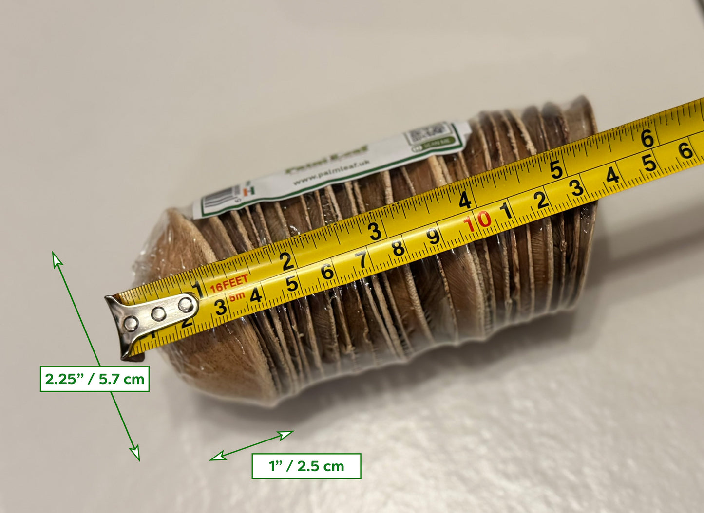 2.5" Sauce Bowl (X Small, Palm Leaf)