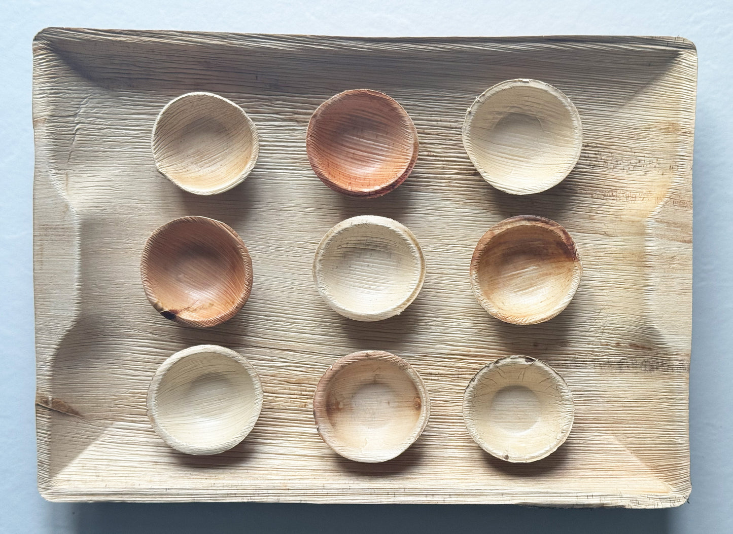 2.5" Sauce Bowl (X Small, Palm Leaf)