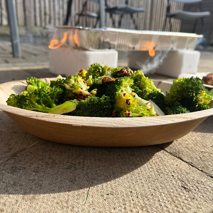 X Large Salad Serving Dish (13"/33cm, Palm Leaf)