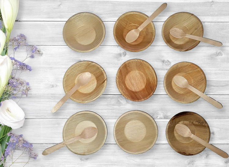 Palm Leaf Bowls