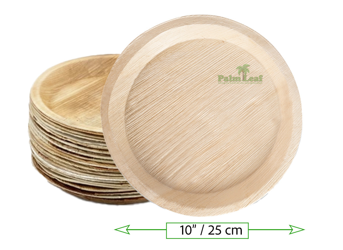 B2B: Deep Round Plates - Areca Palm Leaf Plate