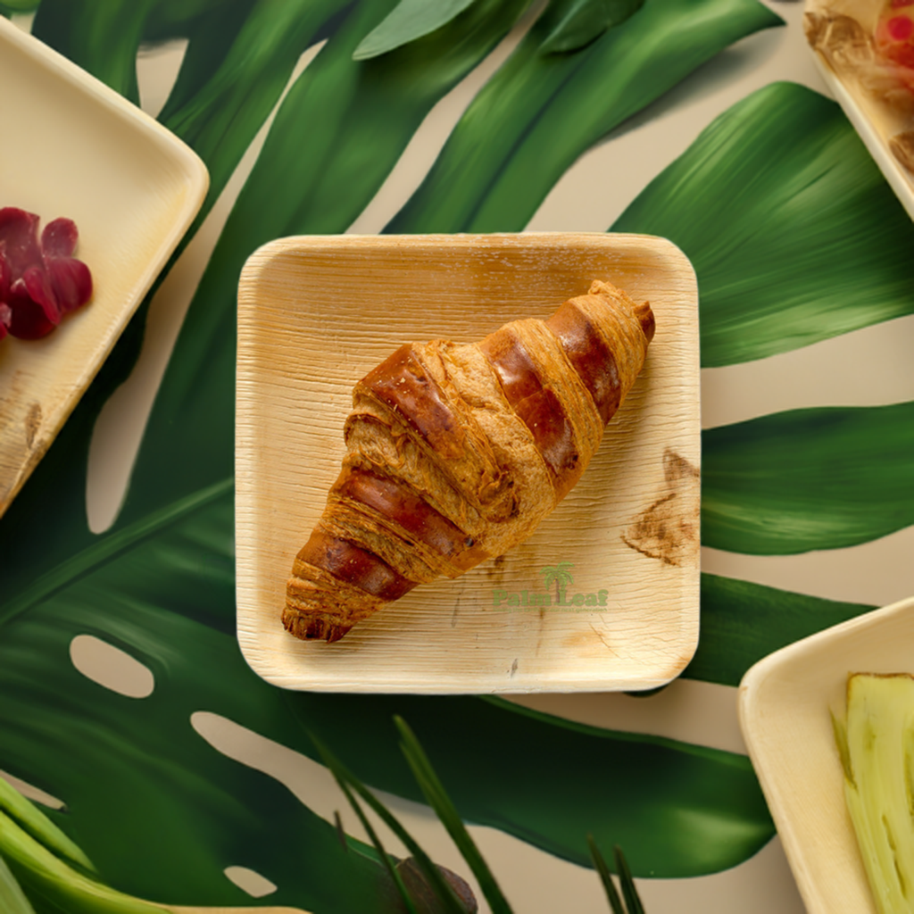6" Square (Small) - Areca Palm Leaf Plate